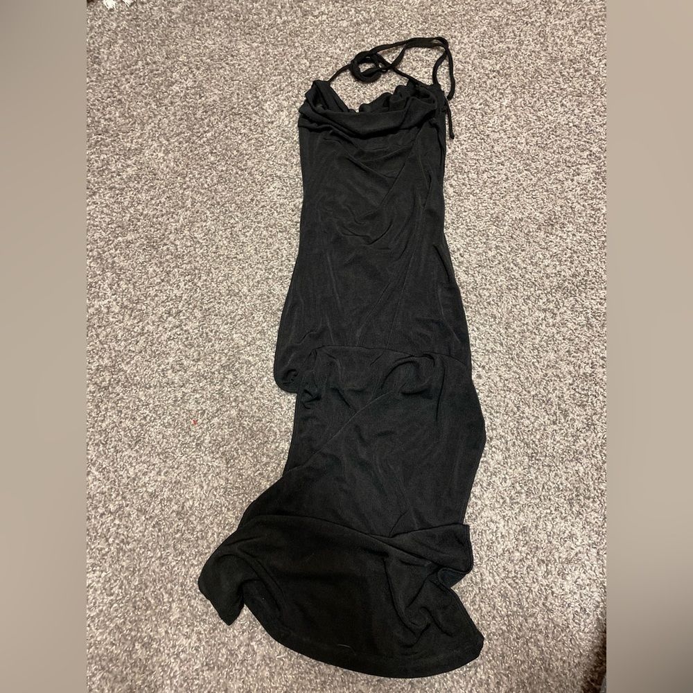 Long black dress